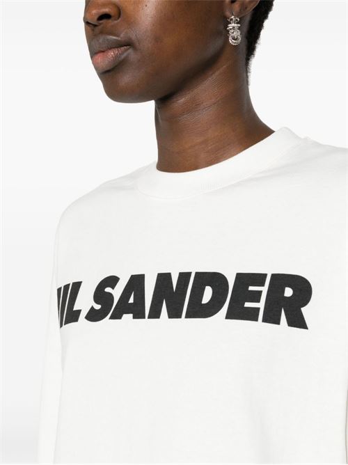 T-shirt con logo JIL SANDER | J02GC0107J45148102